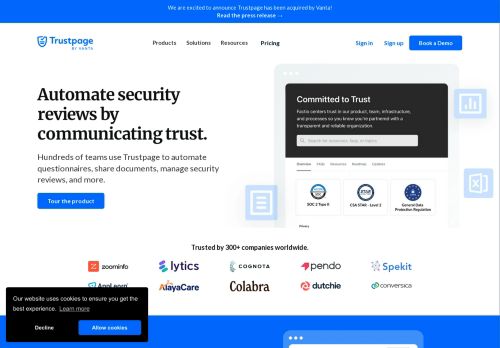 Trustpage