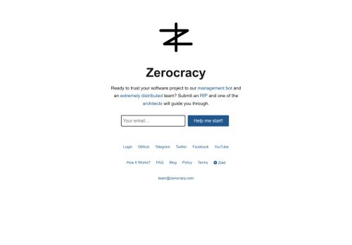 Zerocracy