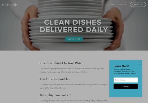 Dishcraft Robotics